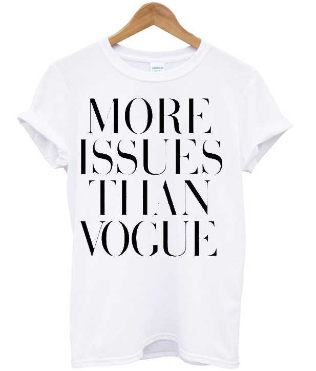 more issues than vogue Womens T-shirt Men T-Shirt - teelooks