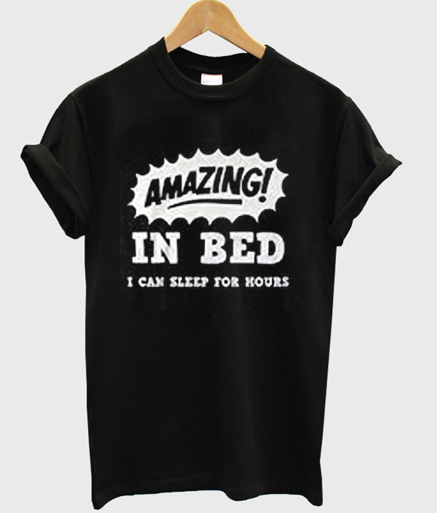 comfy bed t shirt