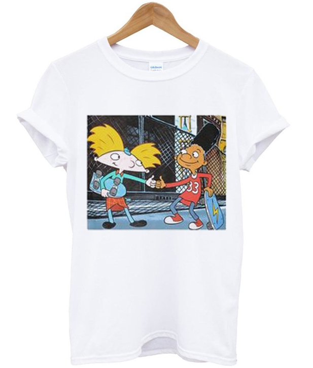 arnold in t shirt