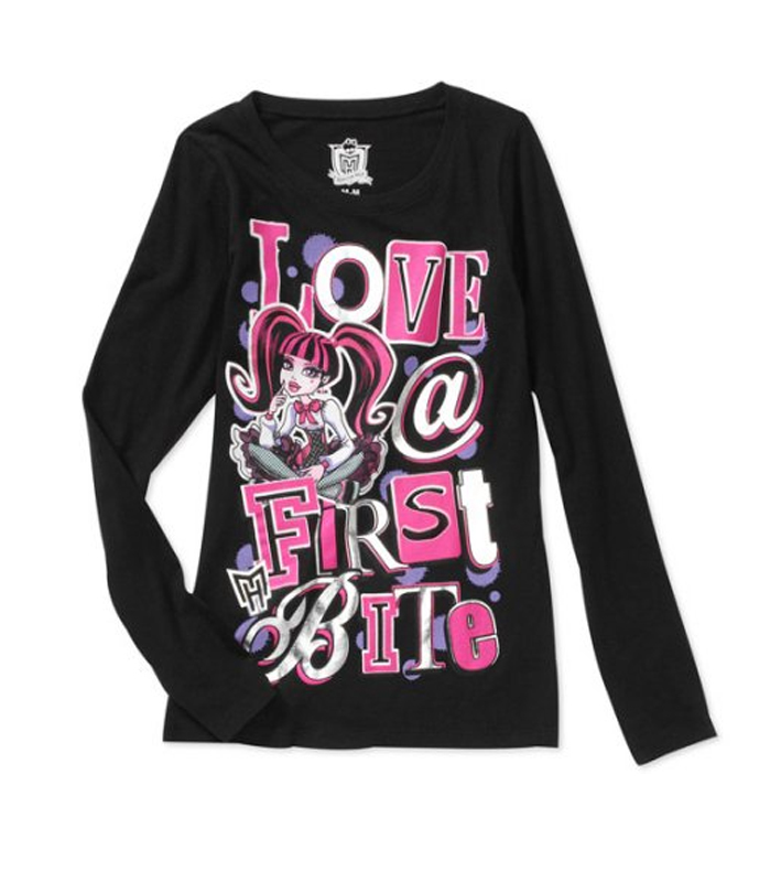 monster high tee shirt