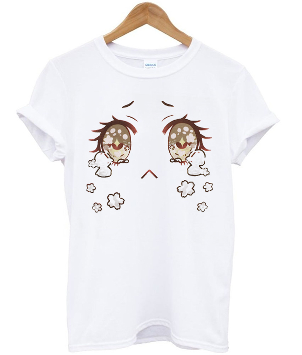 anime eyes crying shirt