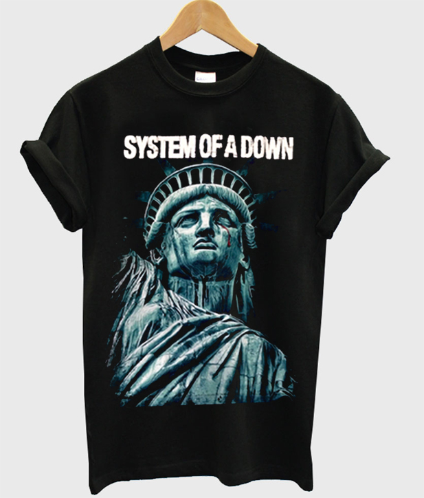 system of a down t shirt hot topic