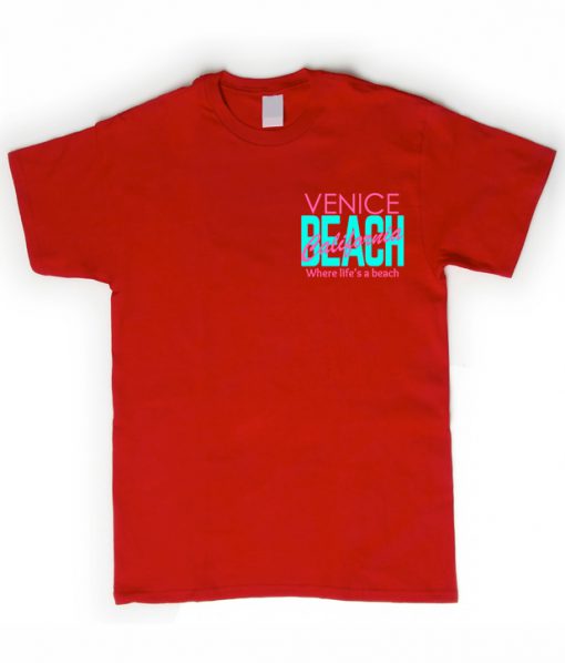 venice california beach t shirt