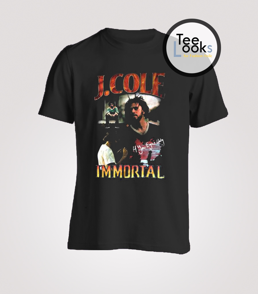 j cole tour t shirt