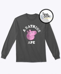 A Bathing Peppa Pig Sweatshirt