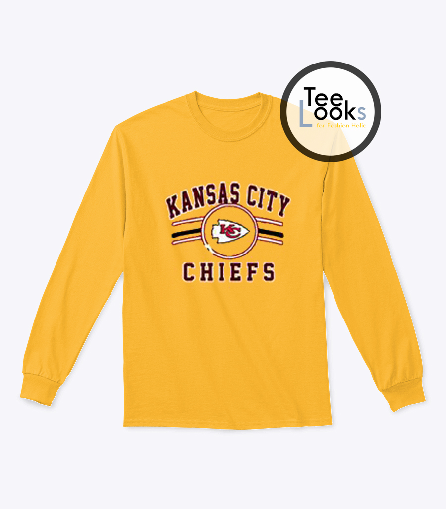 gray kansas city chiefs sweatshirt