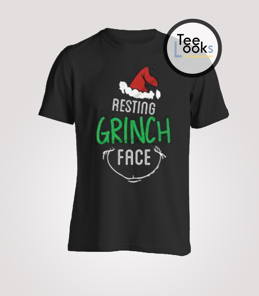 resting grinch face sweatshirt