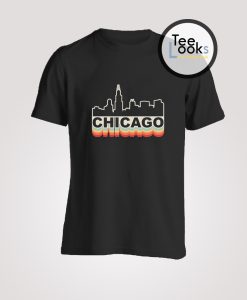 Chicago Skyline Vintage T-Shirt