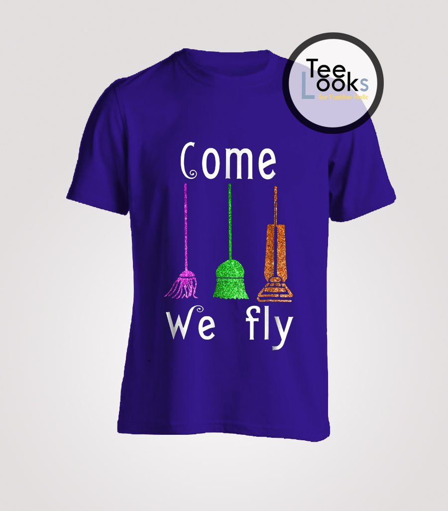 hocus pocus come we fly shirt