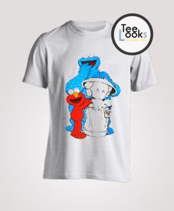 Sesame Street Elmo Cookie Monster T-Shirt