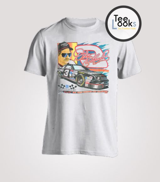 Vintage 90s Dale Earnhardt NASCAR Racing T-Shirt