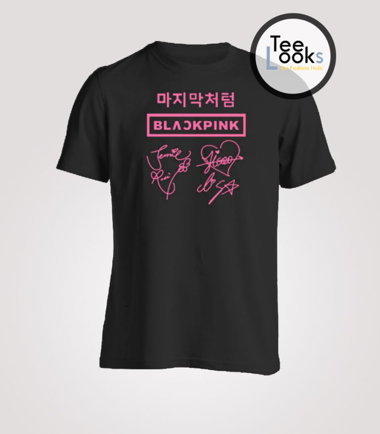 lazada blackpink t shirt