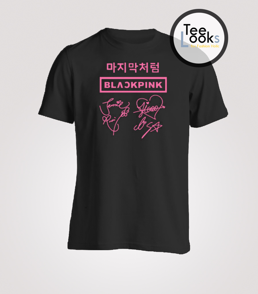 shirt blackpink