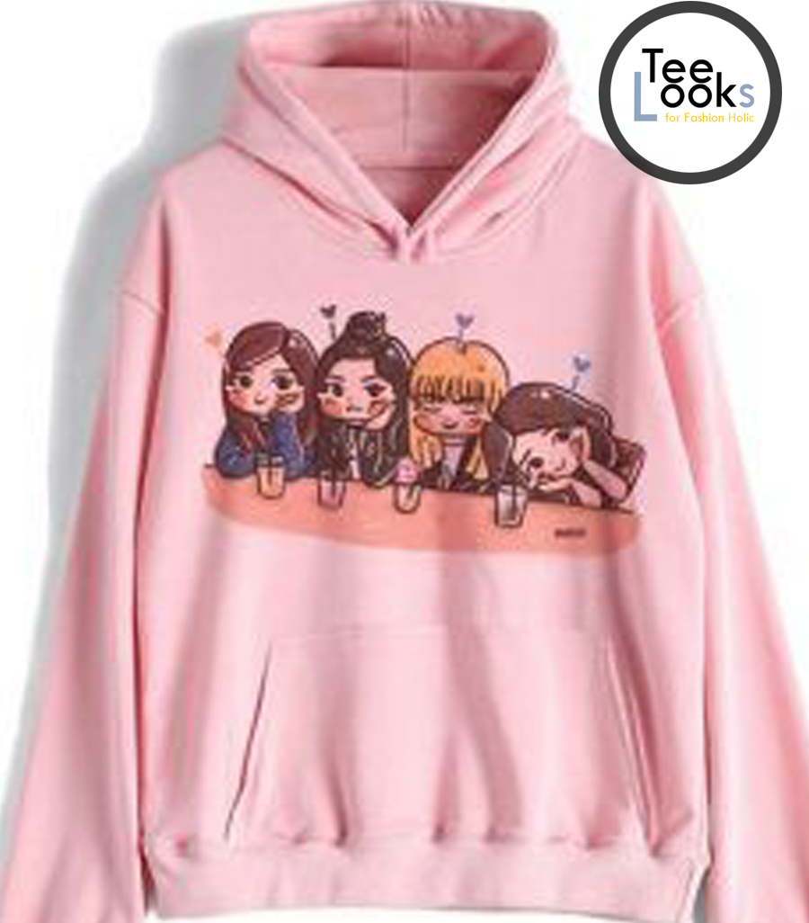 Download Blackpink Cartoon Hoodie