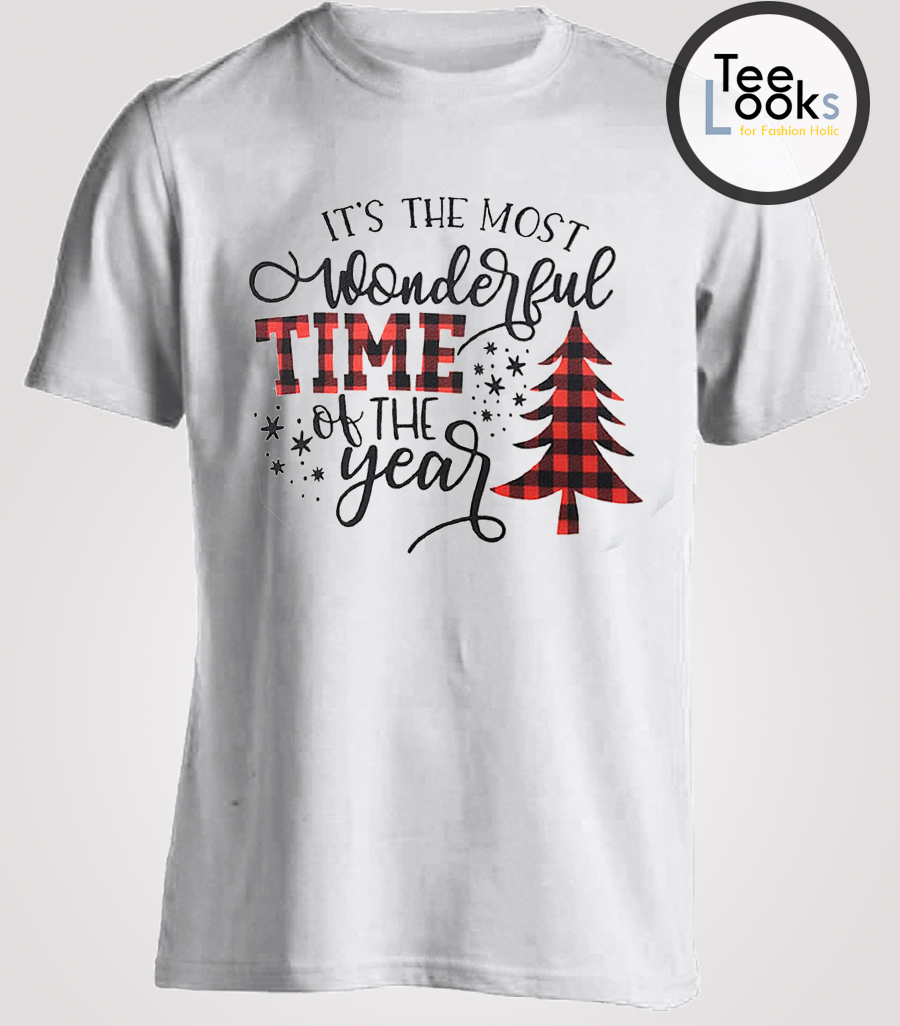 it's the most wonderful time of the year christmas shirt