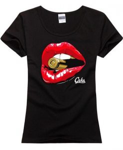 Sexy Red Lips T-shirt RE23