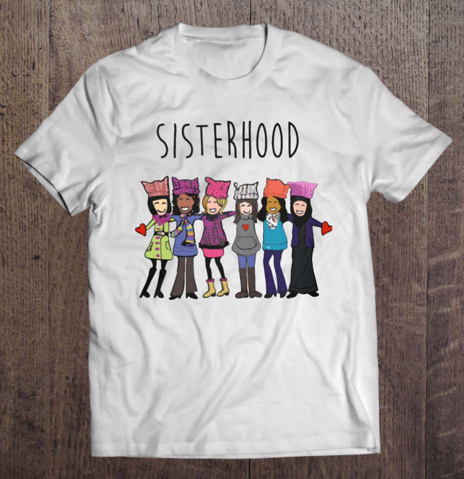 Sisterhood T Shirts Re23