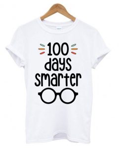 100 Days Smarter- 100 Days of School T shirt IGS