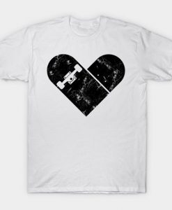 Love skater skateboard T-Shirt RE23