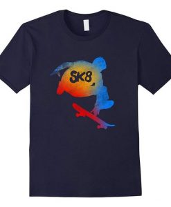Skateboarding Evolution T shirt RE23