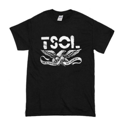 TSOL Eagle t shirt RE23