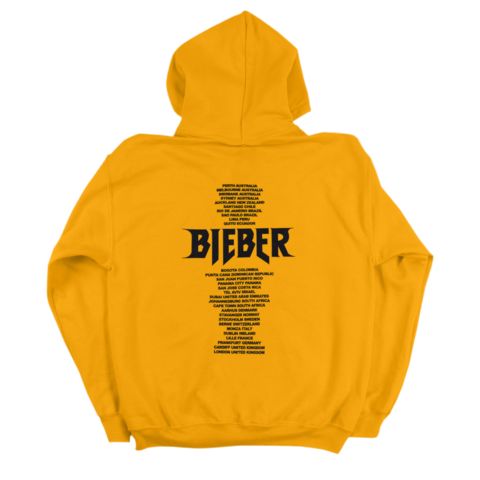 stadium hoodie yellow