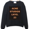 acne studios lnyg Unisex Sweatshirts IGS