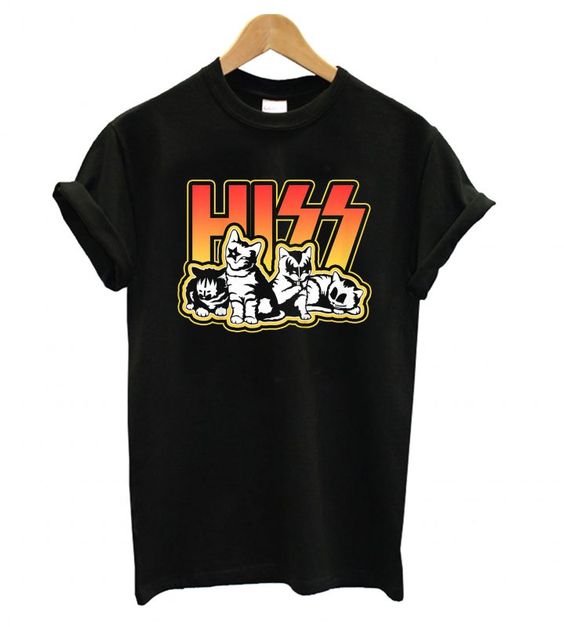 Hiss Cat - Cute Cat T Shirt ZX03