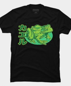 I Love Frogs Japanese Version T Shirt RE23