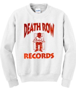 DEATH ROW RECORDS SWEATSHIRT DR23
