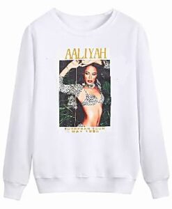 Aaliyah Tour 1995 sweatshirt drd